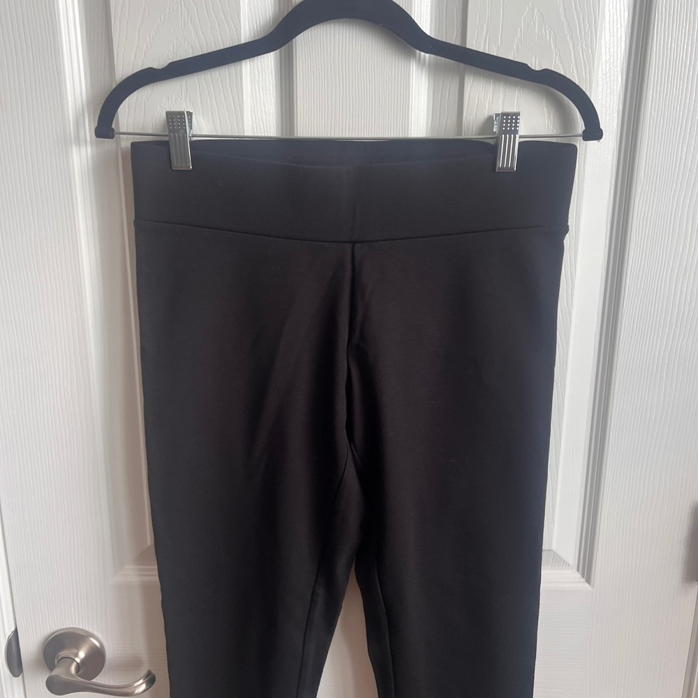 Ann Taylor LOFT Leggings Women's Small Black Stretch Career Casual Pants - Picture 2 of 7